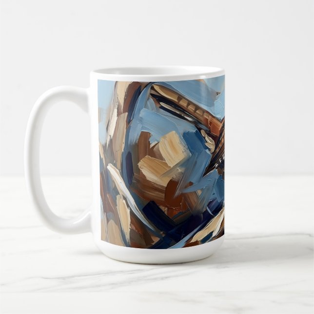 Abstrakt Kaffeetasse (Links)
