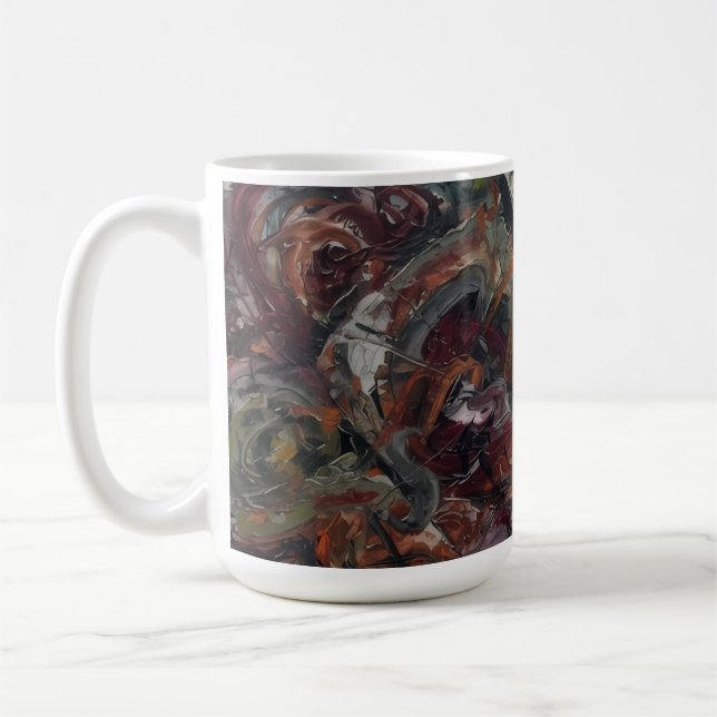 Abstrakt Kaffeetasse (Links)