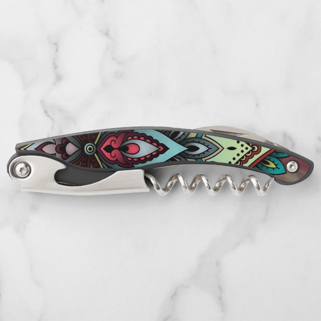 Abstrakt Kellnermesser (Vorderseite)