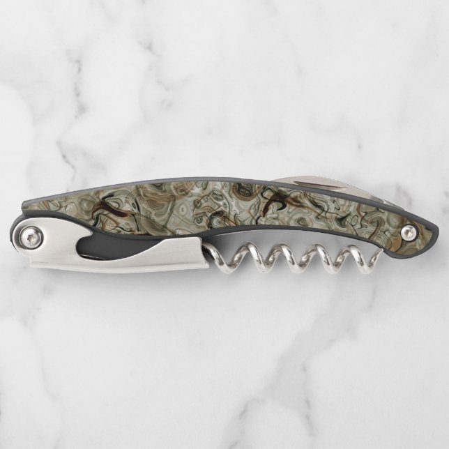 Abstrakt Kellnermesser (Vorderseite)