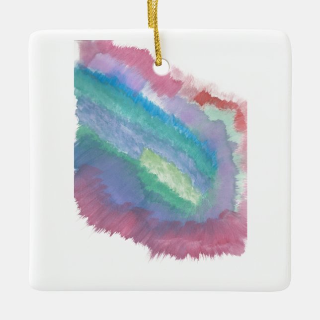 Abstrakt Keramikornament (Vorderseite)