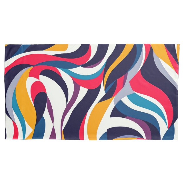 Abstrakt King Single Pillowcase Kissenbezug (Vorderseite)