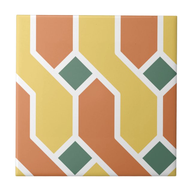 Abstrakt, klein (4,25" x 4,25") fliese (Vorderseite)