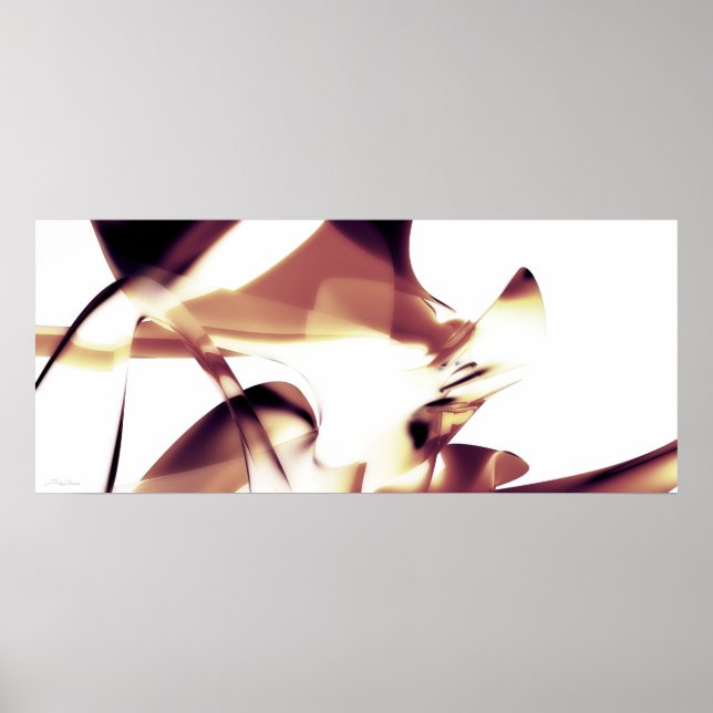 Abstrakt.Kurven Poster (Vorne)