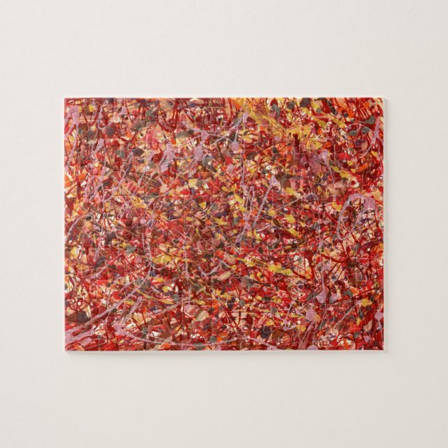 Abstrakt - Lack - Kosmetisch gesehen Puzzle (Horizontal)