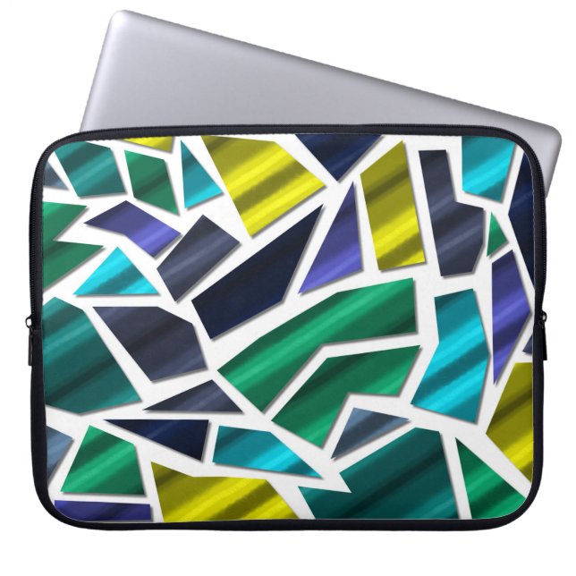 Abstrakt Laptopschutzhülle (Vorderseite)