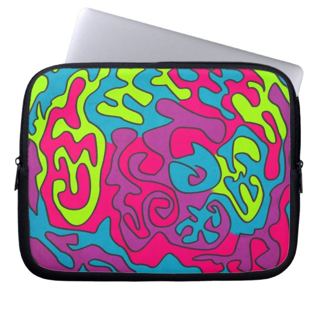 abstrakt laptopschutzhülle (Vorderseite)