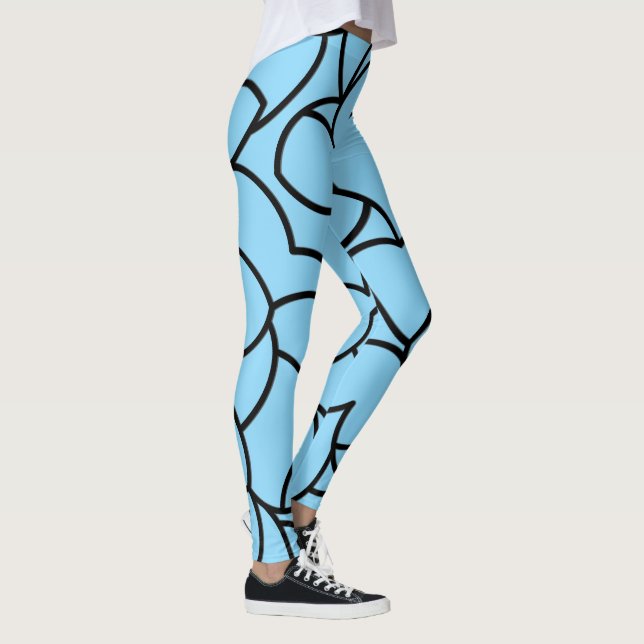 Abstrakt Leggings (Rechts)