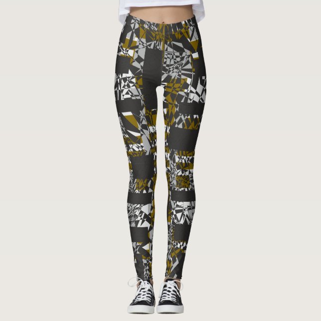abstrakt leggings (Vorderseite)