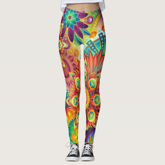 Abstrakt Leggings