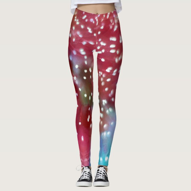 Abstrakt Leggings (Vorderseite)