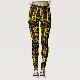 Abstrakt Leggings