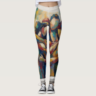 Abstrakt Leggings