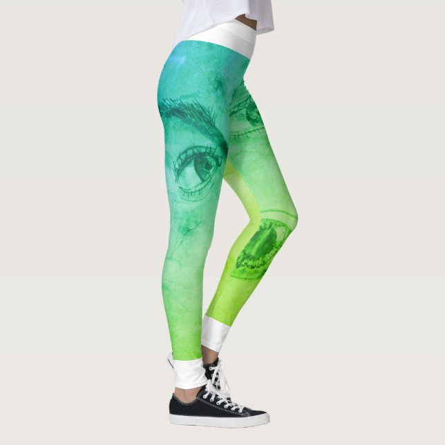 Abstrakt Leggings Ujjain (Rechts)