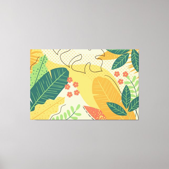 Abstrakt Leinwanddruck (Vorderseite)