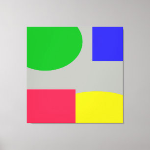 Abstrakt Leinwanddruck