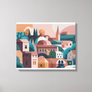 Abstrakt Leinwanddruck