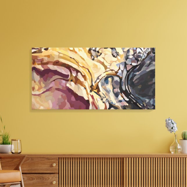 Abstrakt Leinwanddruck (Insitu (Wohnzimmer))