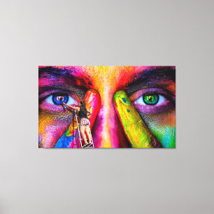 Abstrakt Leinwanddruck