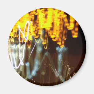 Abstrakt Lights Magnet