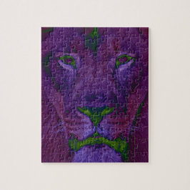 Abstrakt Lion Puzzle