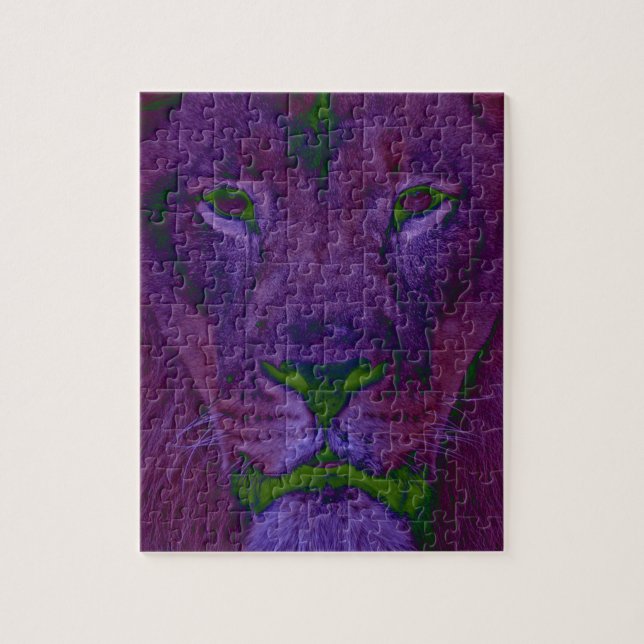 Abstrakt Lion Puzzle (Vertikal)