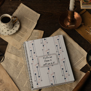 Abstrakt Luxury Geometric Modedesign Notizbuch