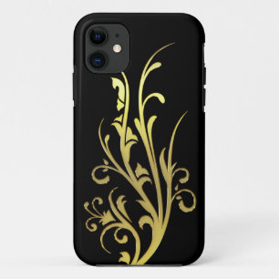 Abstrakt Luxus Imitate Gold Blume Case-Mate iPhone Hülle
