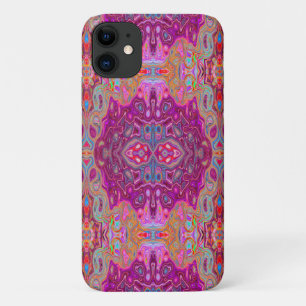 Abstrakt Magenta Pink, Blau und Rot Groovtern Must Case-Mate iPhone Hülle