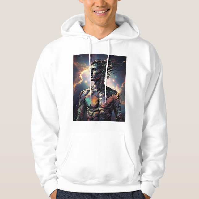 Abstrakt Man T - Shirt (Vorderseite)