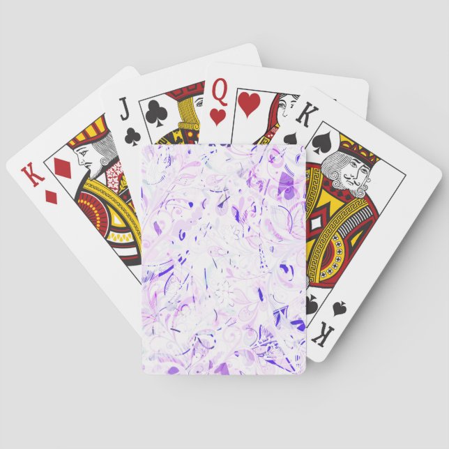 Abstrakt Mandala 2 Spielkarten (Rückseite)