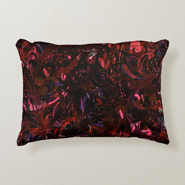 Abstrakt Mandala 6 Dekokissen (Vorderseite)