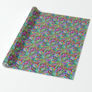 Abstrakt Mandala Geschenkpapier