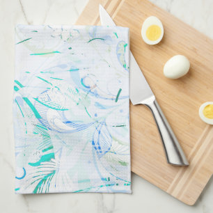 Abstrakt Mandala Geschirrtuch