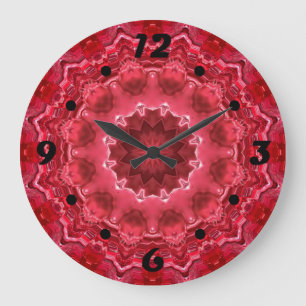Abstrakt , mandala , kaleidoskop große uhr