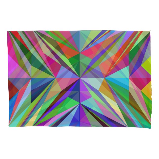 Abstrakt Mandala Kissenbezug (Vorderseite-Links)