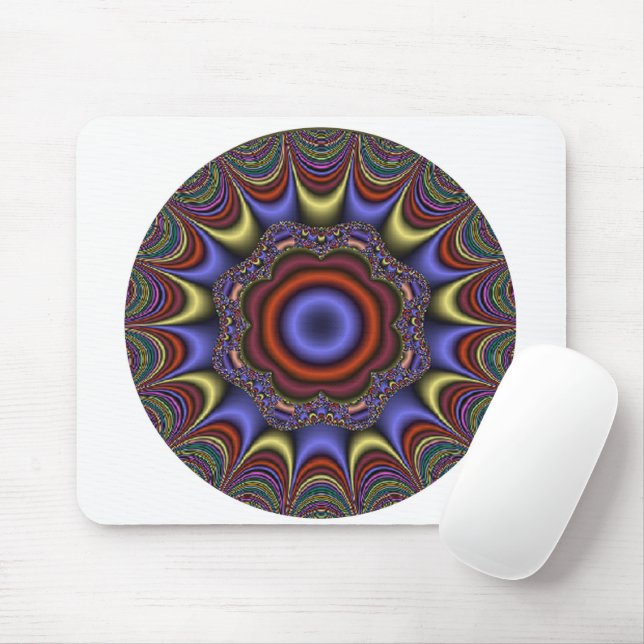 Abstrakt Mandala Mousepad (Mit Mouse)