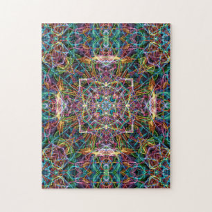 Abstrakt Mandala Puzzle