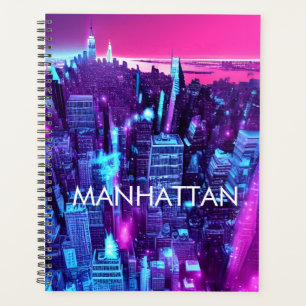 Abstrakt Manhattan Day Planner Planer