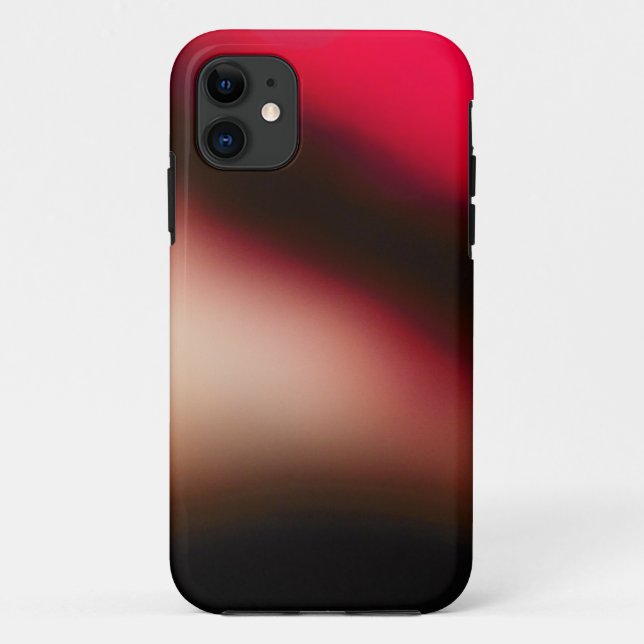 Abstrakt-Mate-Fall für Red Explorer Case-Mate iPhone Hülle (Rückseite)