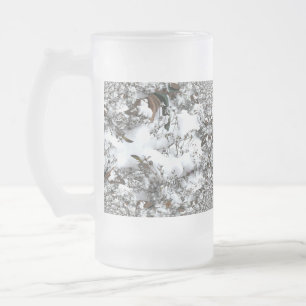 Abstrakt Mattglas Bierglas