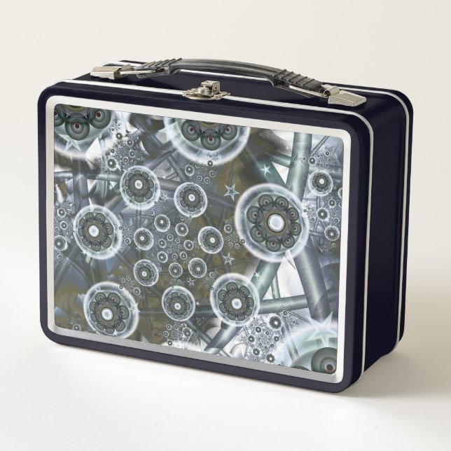 Abstrakt Metall Brotdose (Vorderseite)