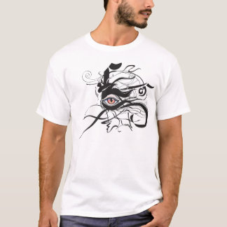 Abstrakt mit Auge T - Shirt