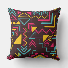 Abstrakt Modern Brown Kissen