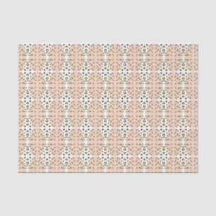 Abstrakt Modern Earthy Terracotta Boho Seidenpapier