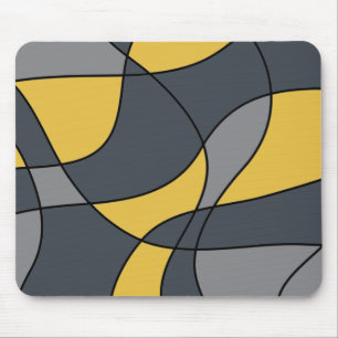 Abstrakt, modern, geometrisch, trendig mousepad