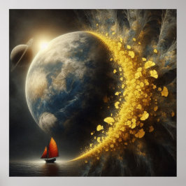 Abstrakt, modern, Poster, Art Poster