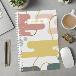 Abstrakt modern und farbenfroh planer<br><div class="desc">Mit diesem stilvollen und modernen Planer mit einem farbenfrohen abstrakten geometrischen Design mit goldenen Akzenten organisieren Sie sich. Ideal für Notizen,  Termine und Aufgabenlisten. Personalisieren Sie Ihre Daten mit Ihrem Namen oder einer speziellen Nachricht.</div>