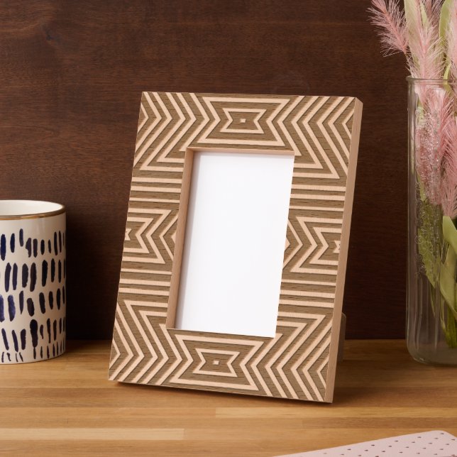 Abstrakt Moderne Elegante Coole Unterhaltung Geätzte Rahmen (Linke Ecke)