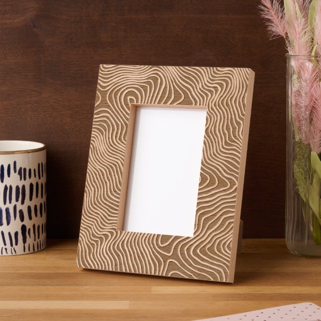 Abstrakt Moderne Elegante Coole Unterhaltung Geätzte Rahmen (Linke Ecke)